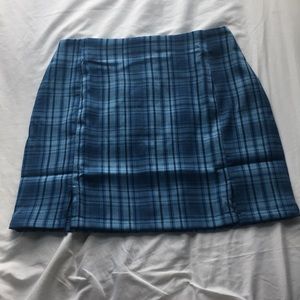 Cute plaid skirt